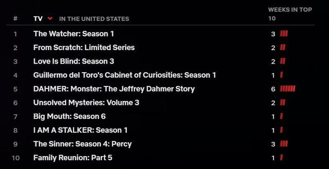 Top series netflix online usa