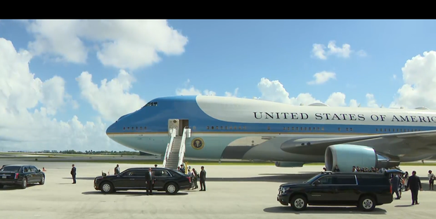 President Biden arrives in South Florida 