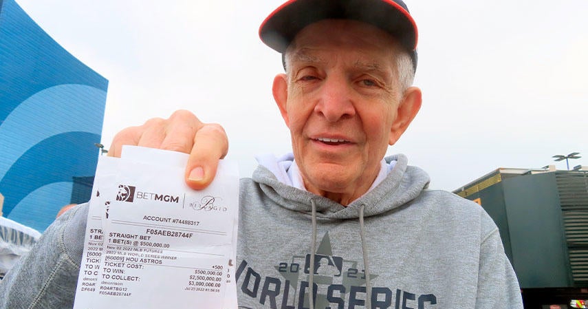 Mattress Mack wins record $75 million sports bet payout after Astros World  Series win - CBS News