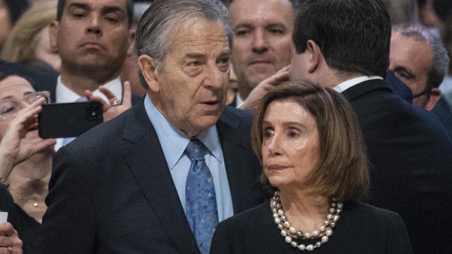 House Speaker Nancy Pelosi with her husband, Paul Pelosi 
