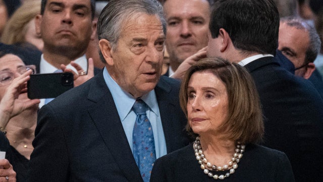 House Speaker Nancy Pelosi with her husband, Paul Pelosi 