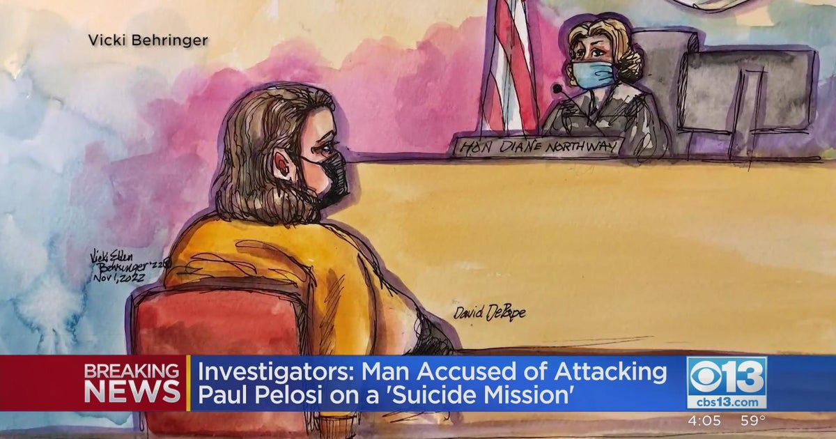 Man accused of attacking Paul Pelosi was on suicide mission
