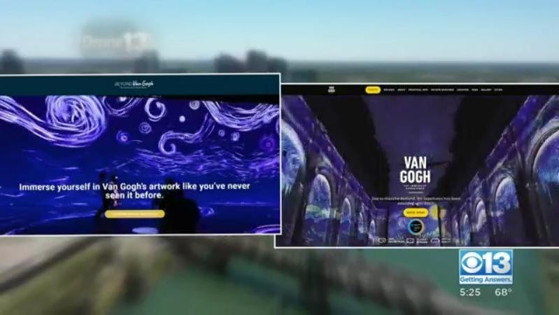 Call Kurtis Refund confusion over Van Gogh exhibits with nearly