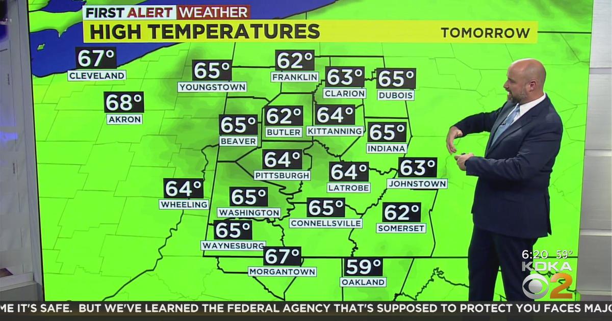 KDKA-TV Evening Forecast (11/1) - CBS Pittsburgh