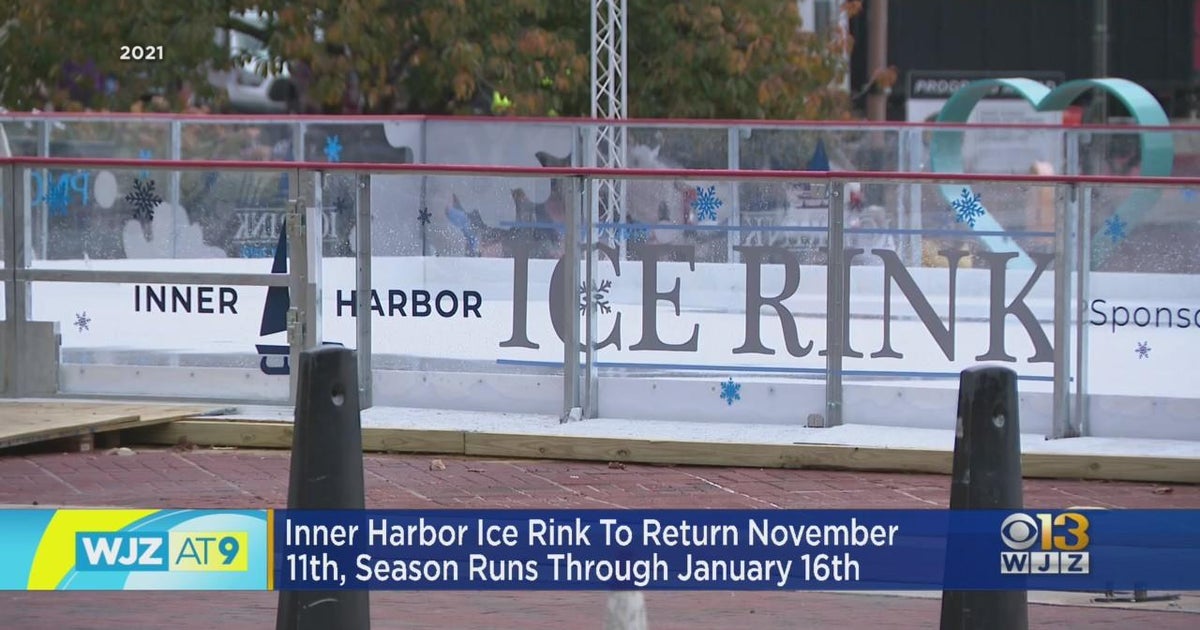 Inner Harbor Ice Rink returns next week CBS Baltimore