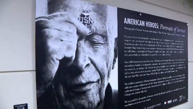 "American Heroes: Portraits of Service" exhibit at Midway International Airport 
