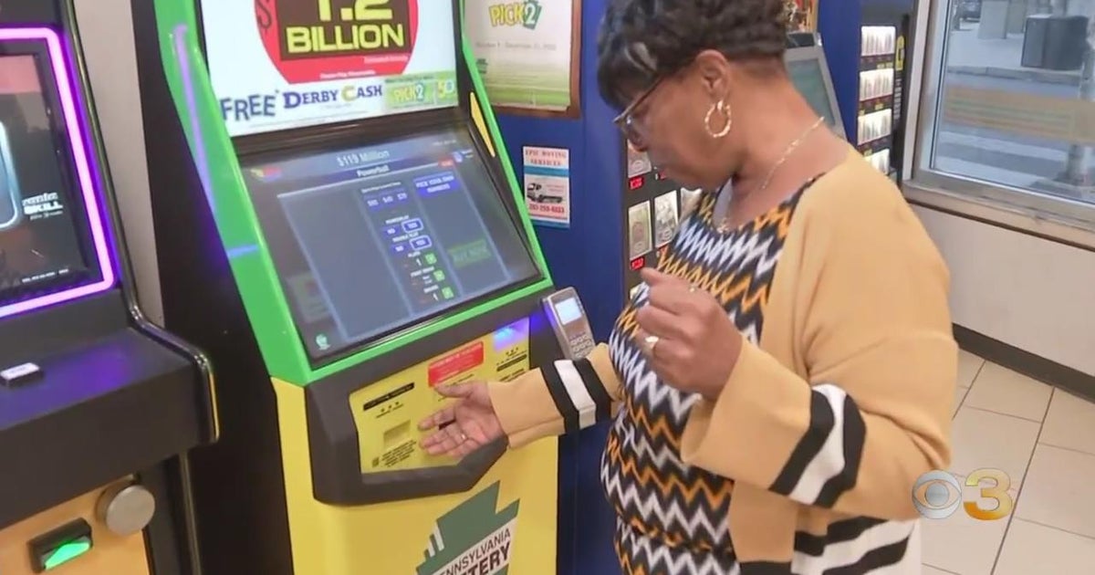 Philadelphia lottery players confident they'll win the jackpot CBS
