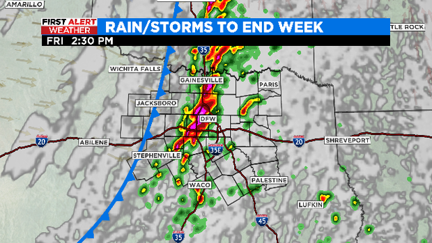 Severe weather likely in North Texas Friday 