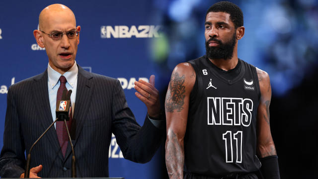 Adam Silver, Kyrie Irving 