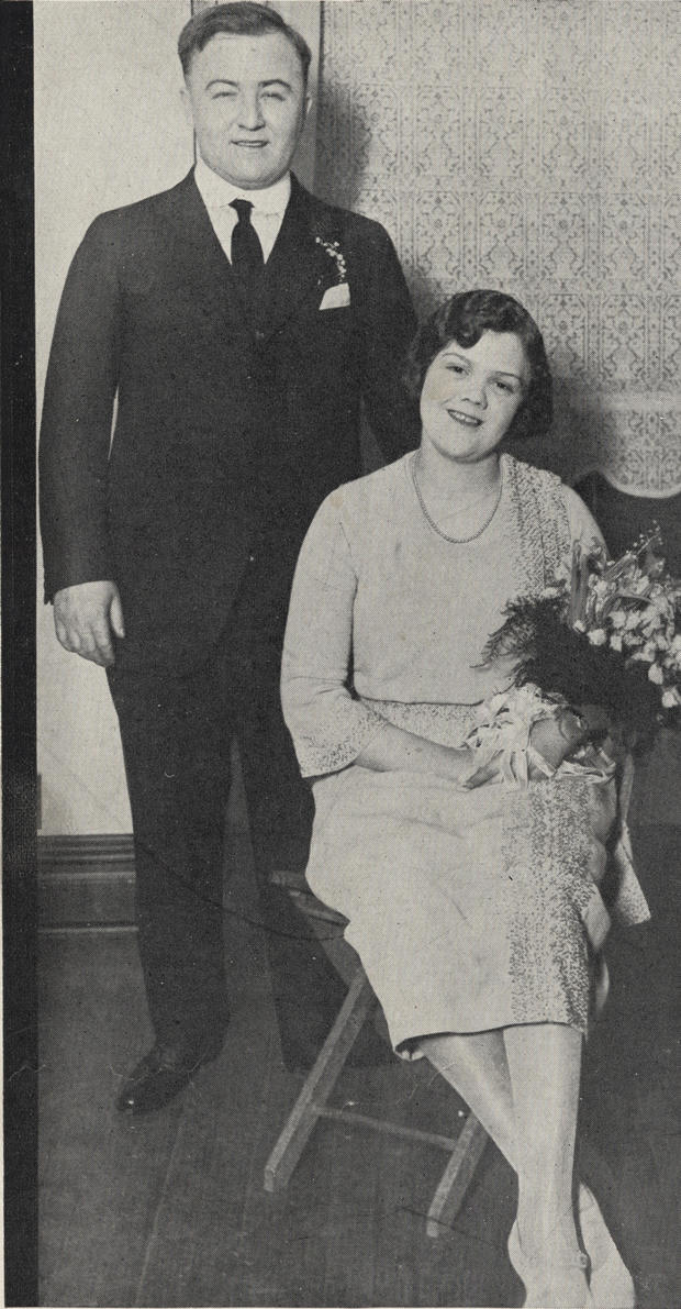 Dion O'Banion And Wife 