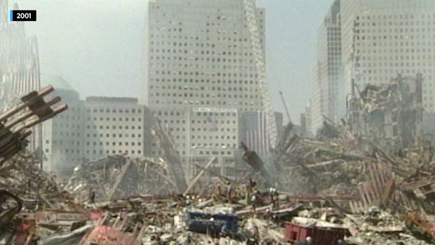 File photo of Ground Zero after Sept. 11, 2001.
