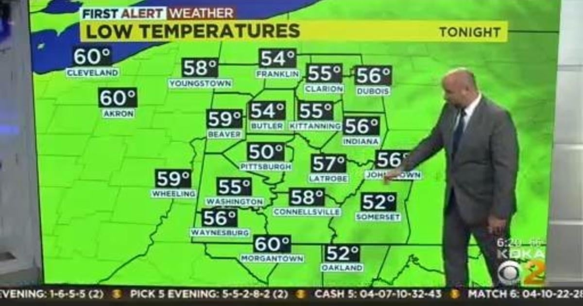 KDKA-TV Evening Forecast (11/3) - CBS Pittsburgh