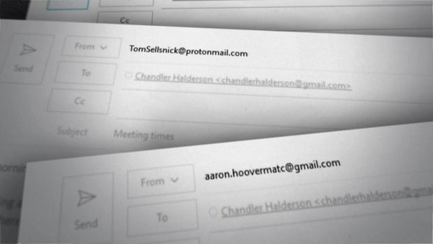 Chandler Halderson fake email