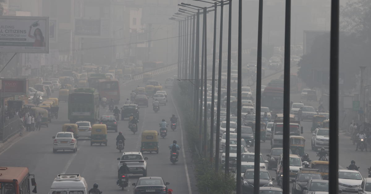 Toxic smog turns India's capital 