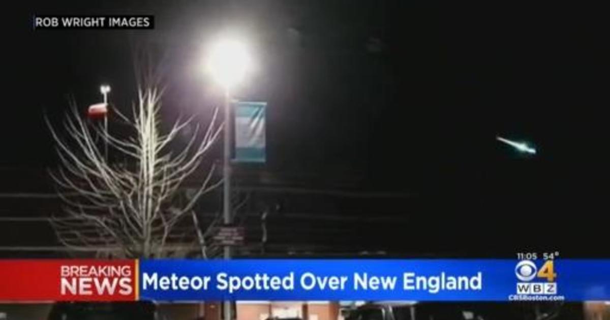 Meteor spotted over Massachusetts and New Hampshire CBS Boston