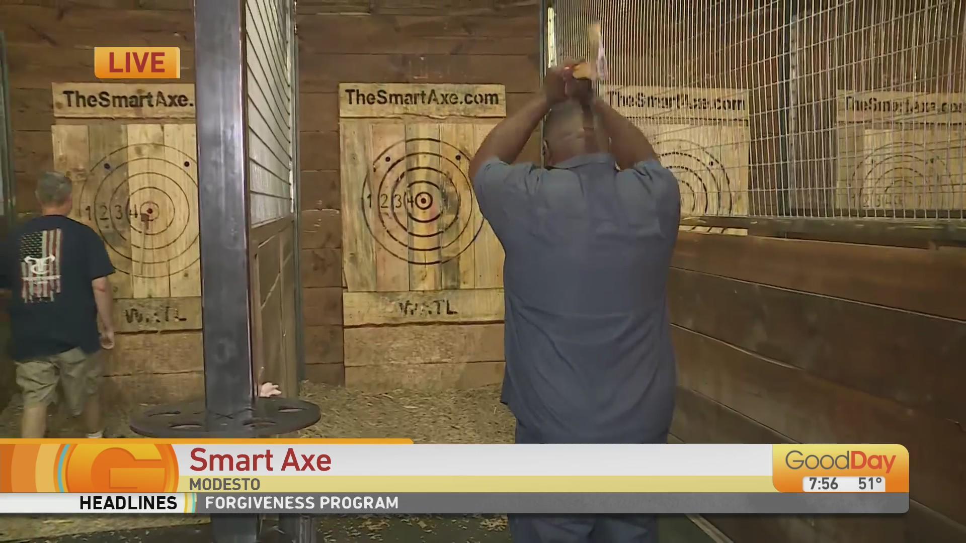The Smart Axe  Axe Throwing in Sacramento