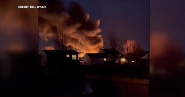 No injuries after fire destroys garage attached to home - CBS Minnesota
