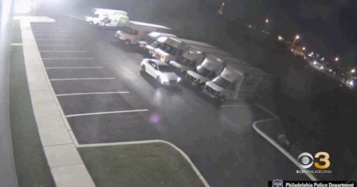 Police release surveillance video of catalytic converter theft in