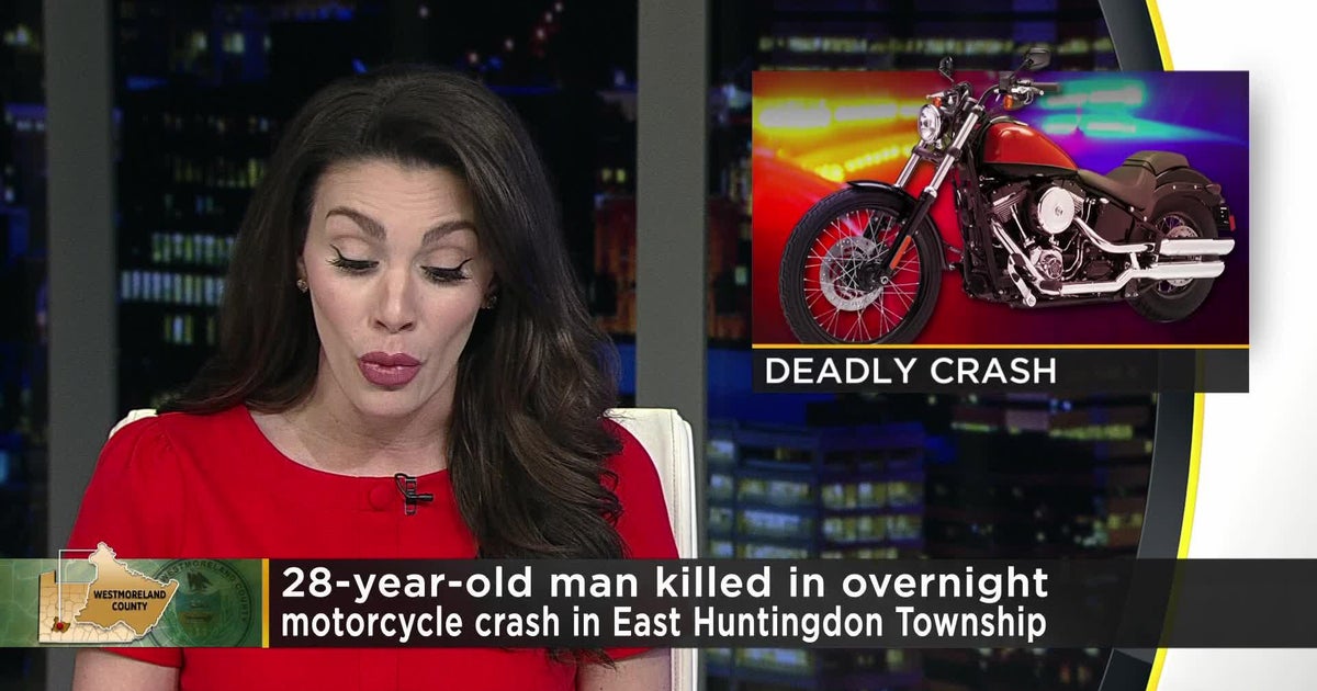 Man Killed In Motorcycle Crash In East Huntingdon - CBS Pittsburgh