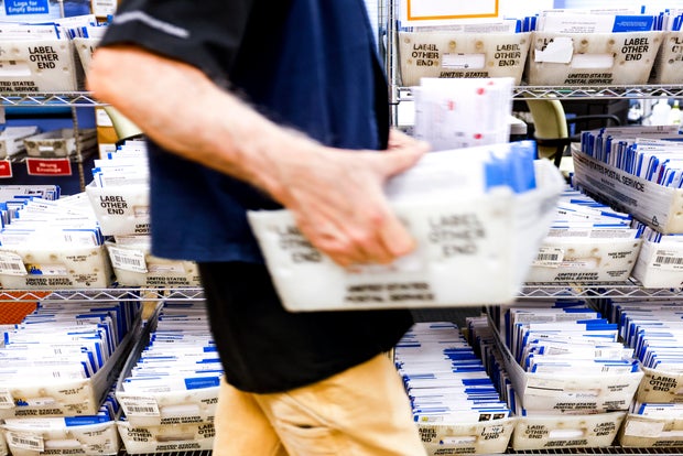 Americans Head To The Polls To Vote In The 2022 Midterm Elections 