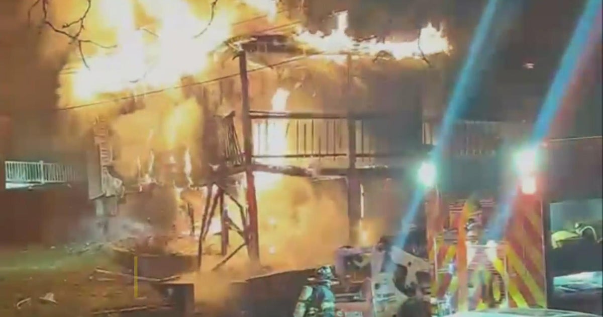 One person unaccounted for after fire destroys Lynn home - CBS Boston