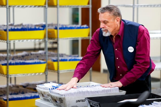 Americans Head To The Polls To Vote In The 2022 Midterm Elections 