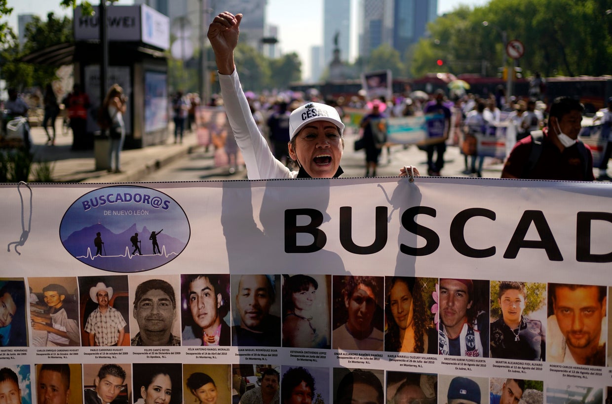 Mexico Mother's Day Protest 