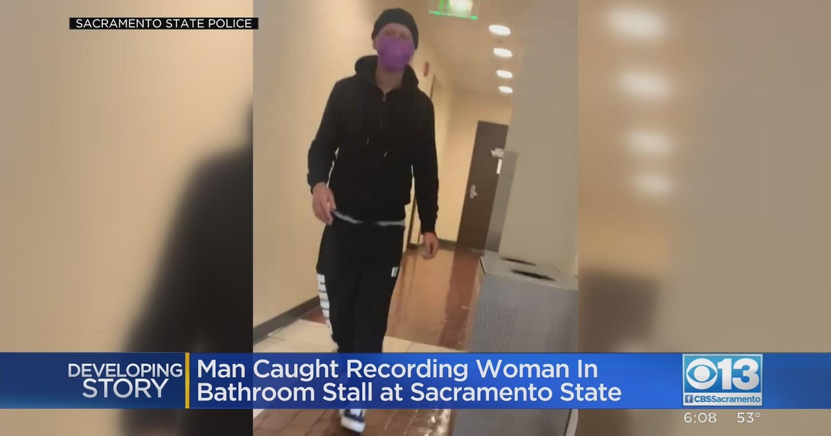 Man caught recording woman in Sac State bathroom stall