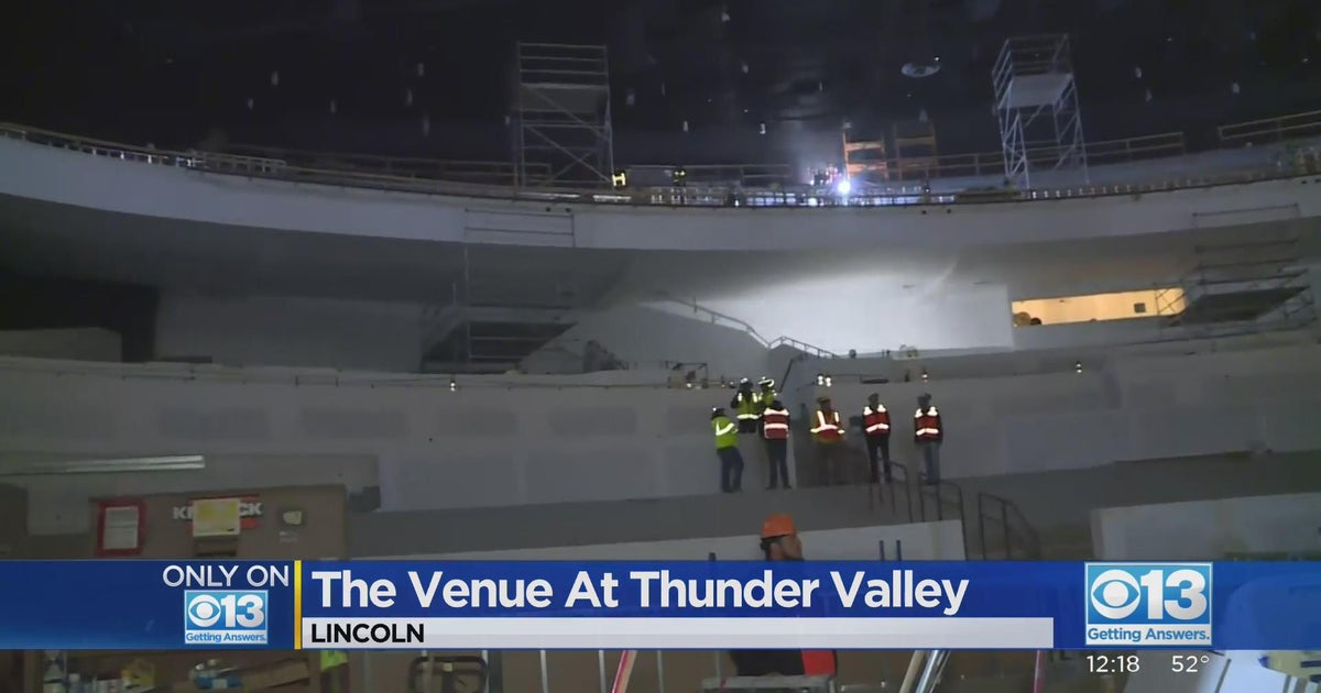 A look at the progress on The Venue at Thunder Valley