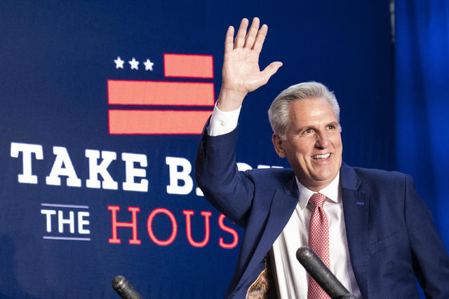 Rep. Kevin McCarthy officially launches bid for House speaker