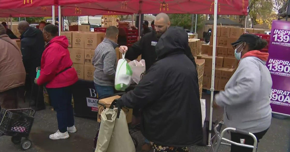 Black McDonalds Operators Association hosting turkey giveaway through Saturday CBS Chicago