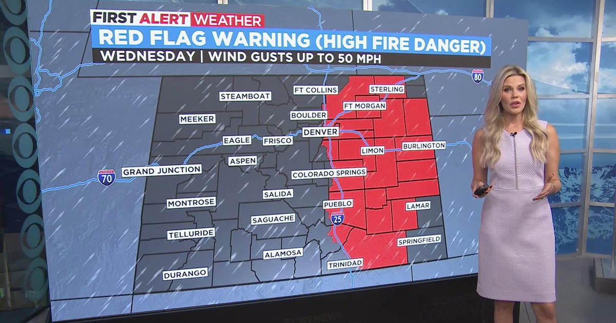 Fire Danger Critically High Ahead Of Cold Front - CBS Colorado