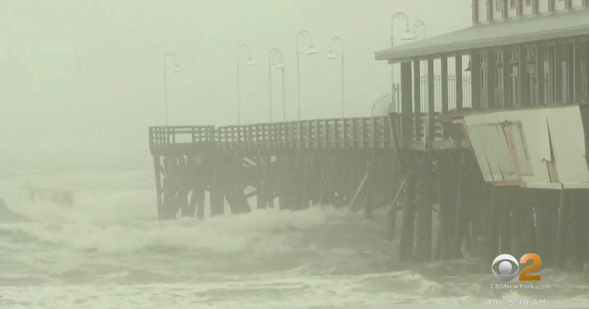 Tropical Storm Nicole Batters Florida - Cbs New York