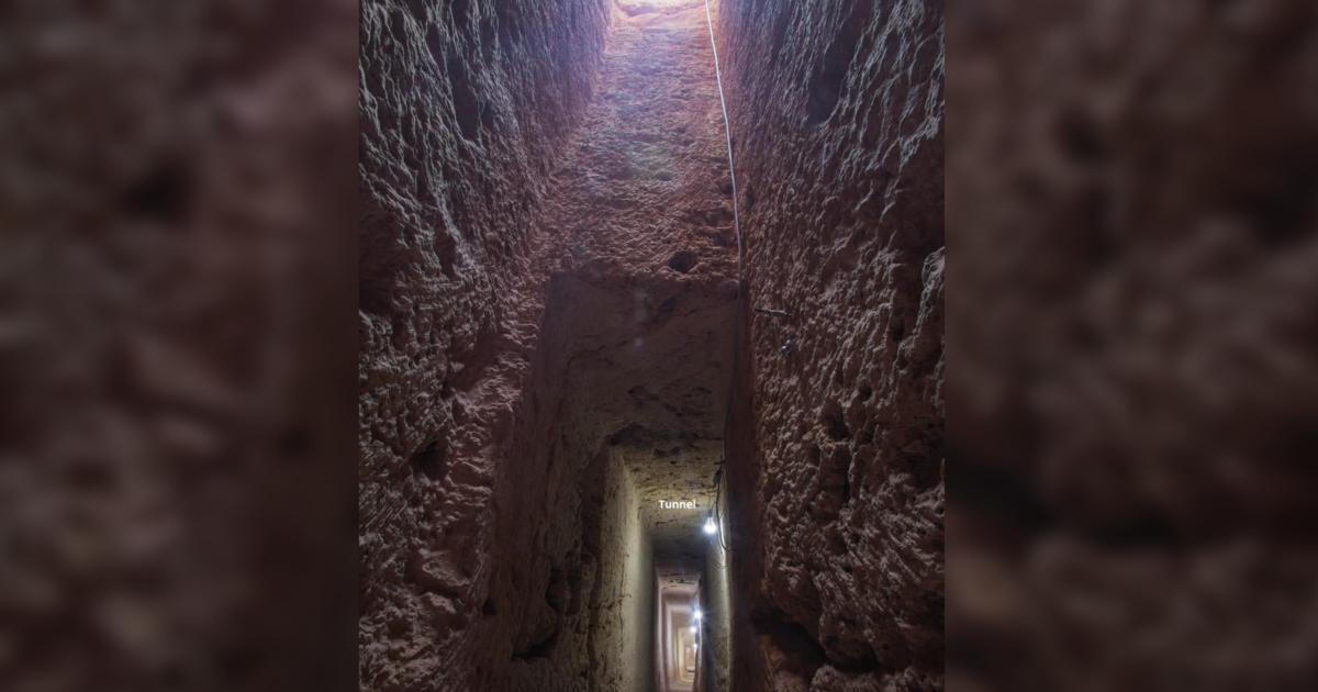 Ingenieurswunder: Archäologen entdecken einen breiten Tunnel unter dem ägyptischen Tempel