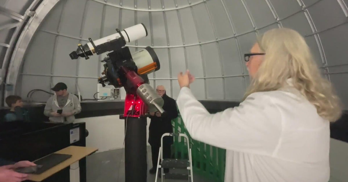 Hall STEM Academy debuts new observatory - CBS Minnesota