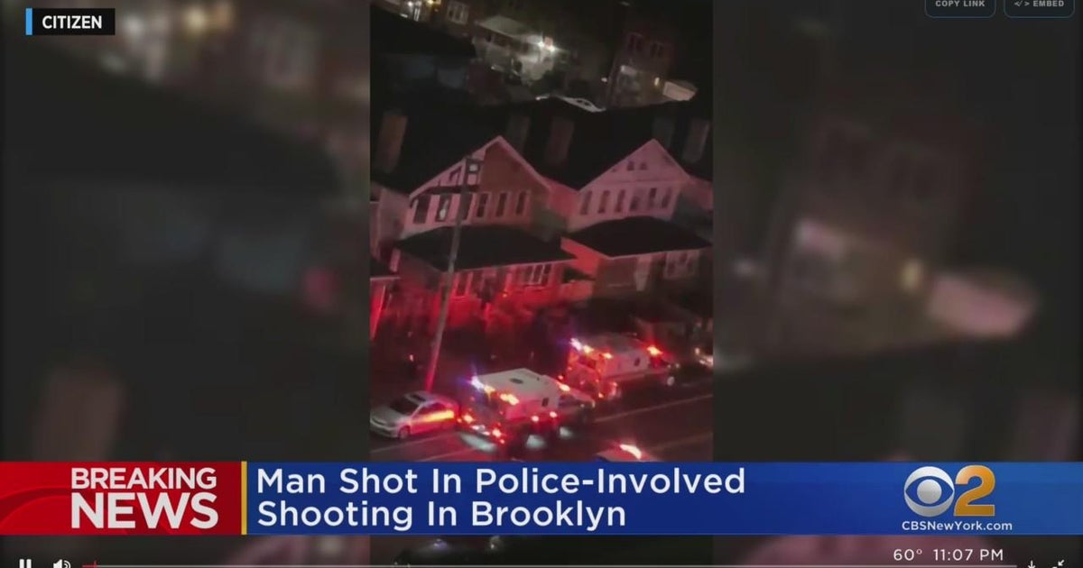 NYPD investigating police-involved shooting in Coney Island - CBS New York