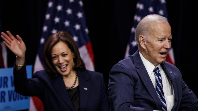 President Biden And Vice President Harris Speak At DNC Event In Washington, DC 