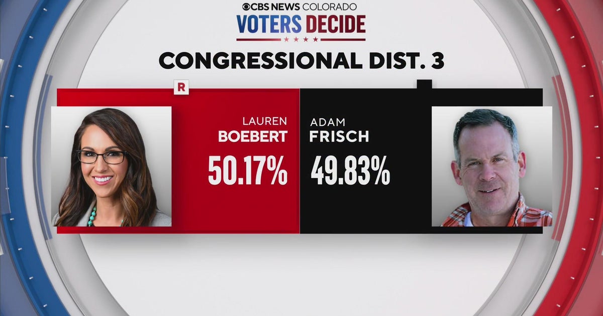 Ballots still being counted in Colorado Congressional District 3 race