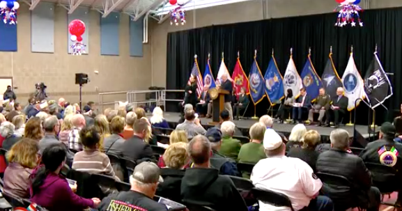Military leaders, lawmakers honor veterans during ceremony in Inver