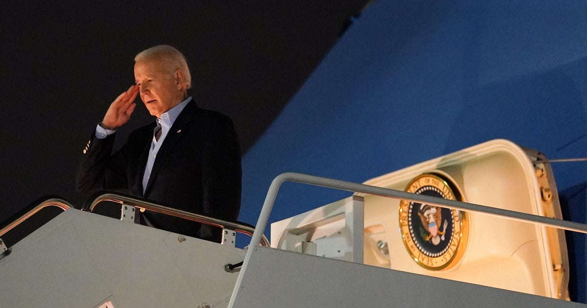 Biden begins first leg of foreign trip with climate talks