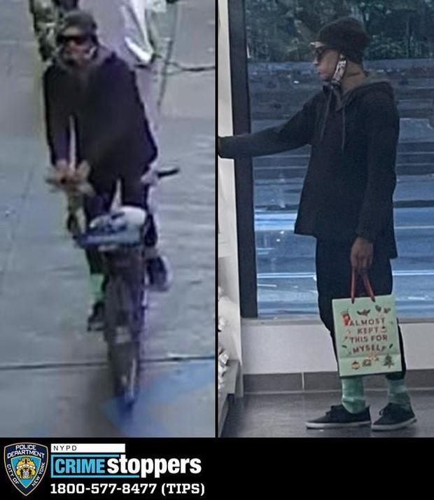 Surveillance photos of wanted suspect. 