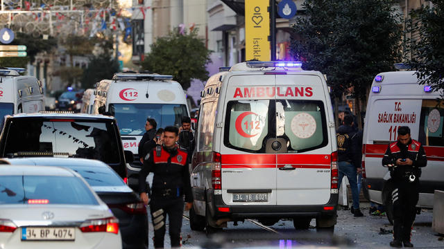 Explosion in central Istanbul's Taksim area 