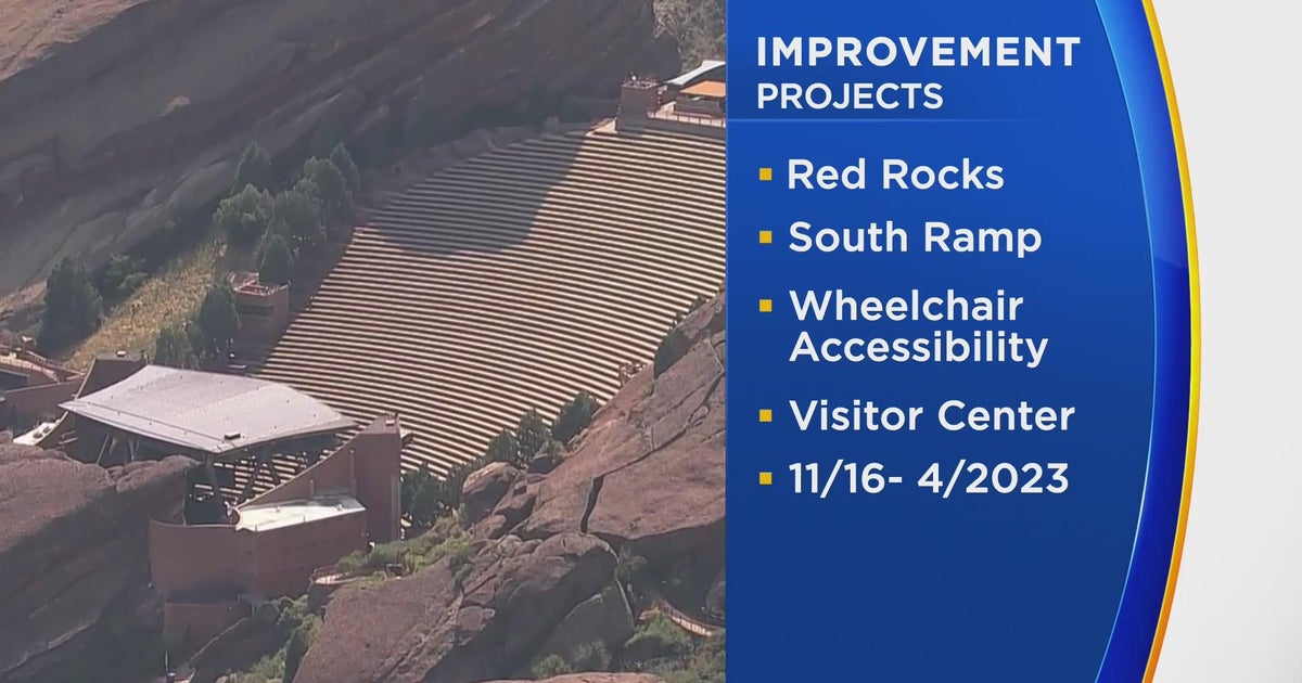 Red Rocks to improve accessibility, visitors' center restaurant and