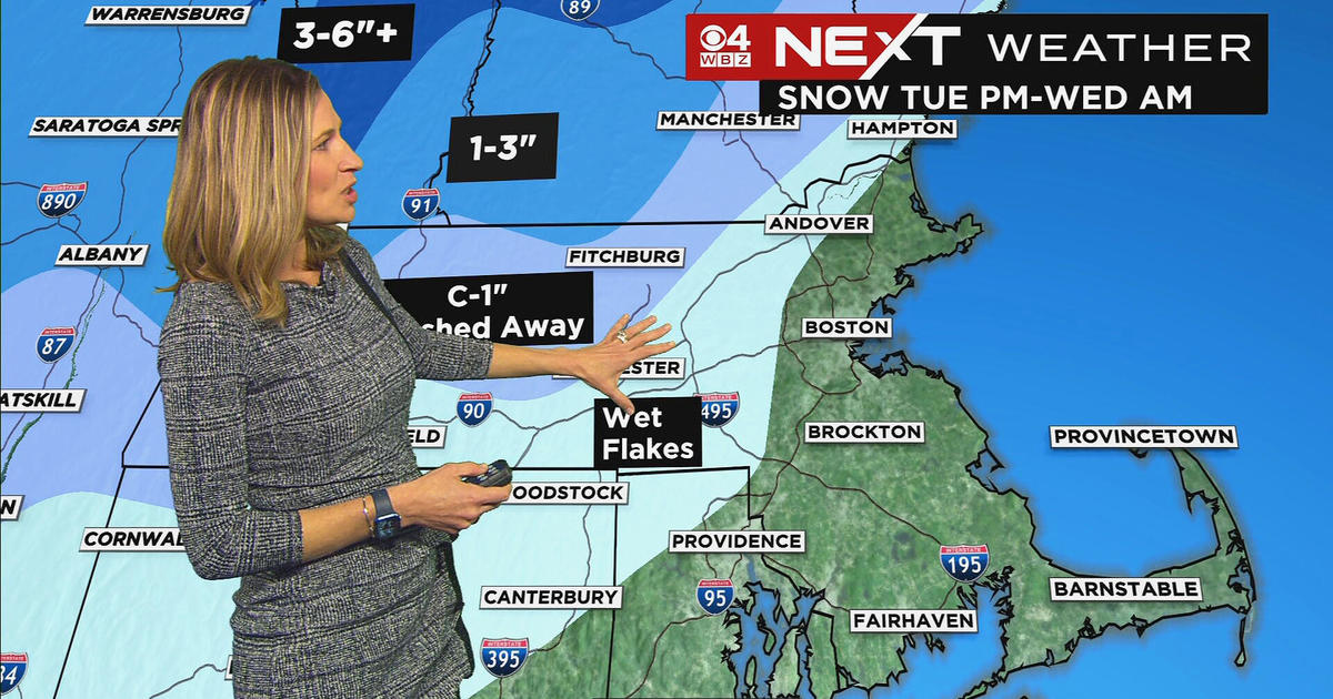 Next Weather: WBZ midday forecast for November 14 - CBS Boston