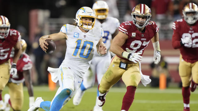 Los Angeles Chargers v San Francisco 49ers 