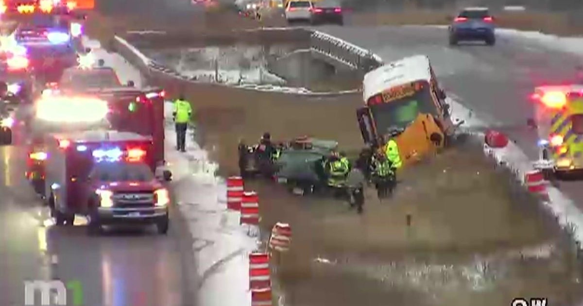 Driver killed in crash involving school bus in State Patrol