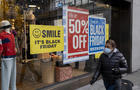Shoppers And Black Friday Shop Posters 