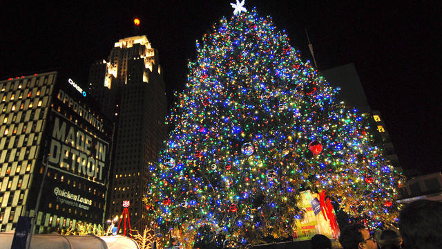 City Of Detroit's Christmas Tree Lighting 