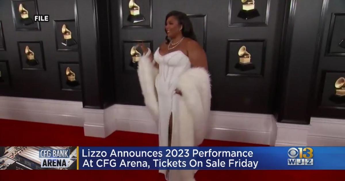 Lizzo to perform at Baltimore's CFG Arena in May CBS Baltimore