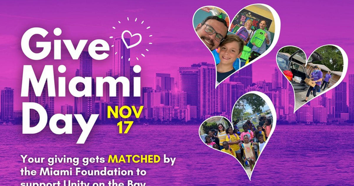 Open your heart, wallet on Give Miami Day CBS Miami